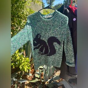ModCloth knotted Squirrel Sweater